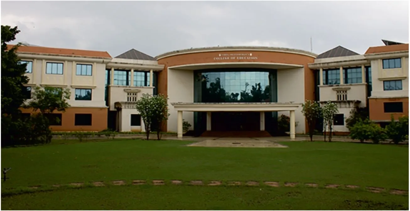 College of Education building with its front lawn